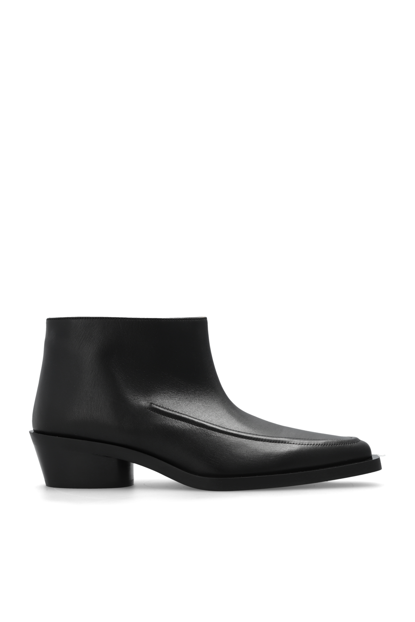 Black Bronco leather ankle boots Proenza Schouler Vitkac GB